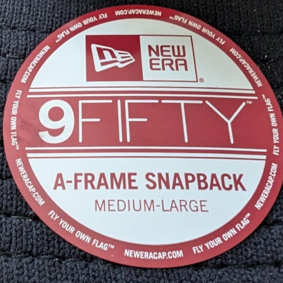 New era 9fifty‎ sweatered snap back hat size medium large - Picture 3 of 7